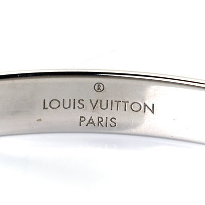 Louis Vuitton Palladium Monogram Nanogram Cuff S 4 of 5