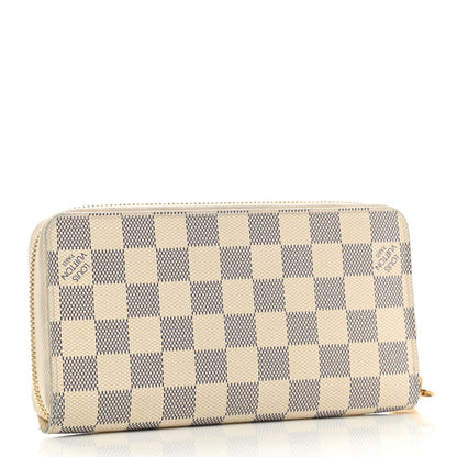 Louis Vuitton Damier Azur Zippy Wallet 3 of 7