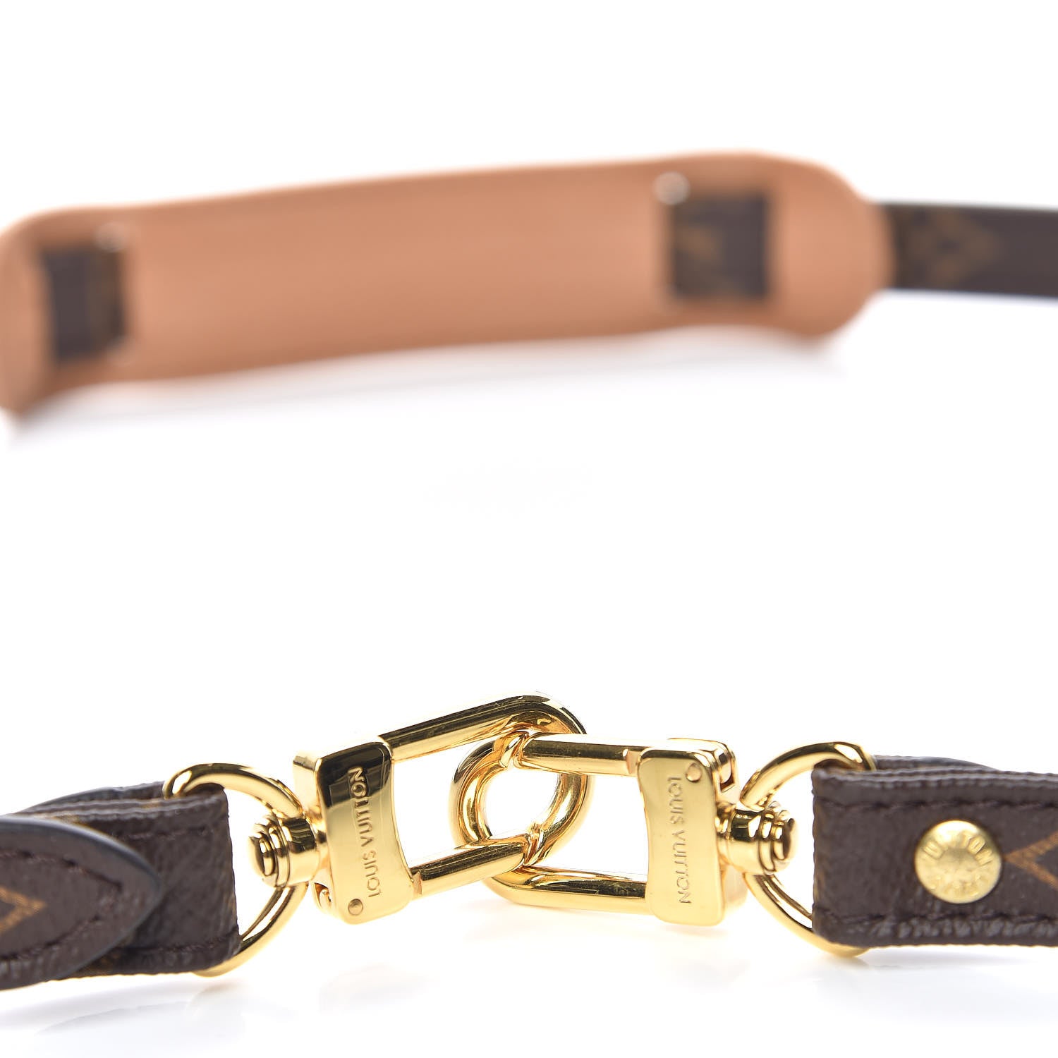 Louis Vuitton Monogram 16mm Adjustable Shoulder Strap 3 of 3