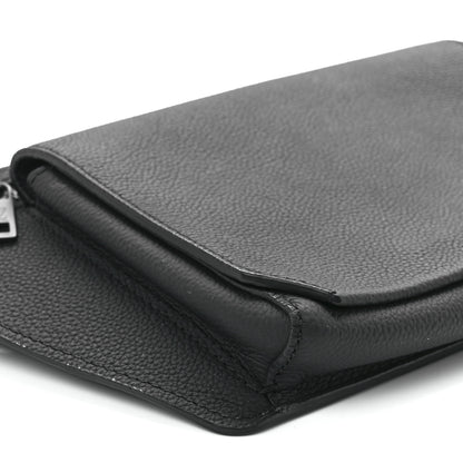 Louis Vuitton Grained Calfskin Aerogram Takeoff Sling Black 12 of 13