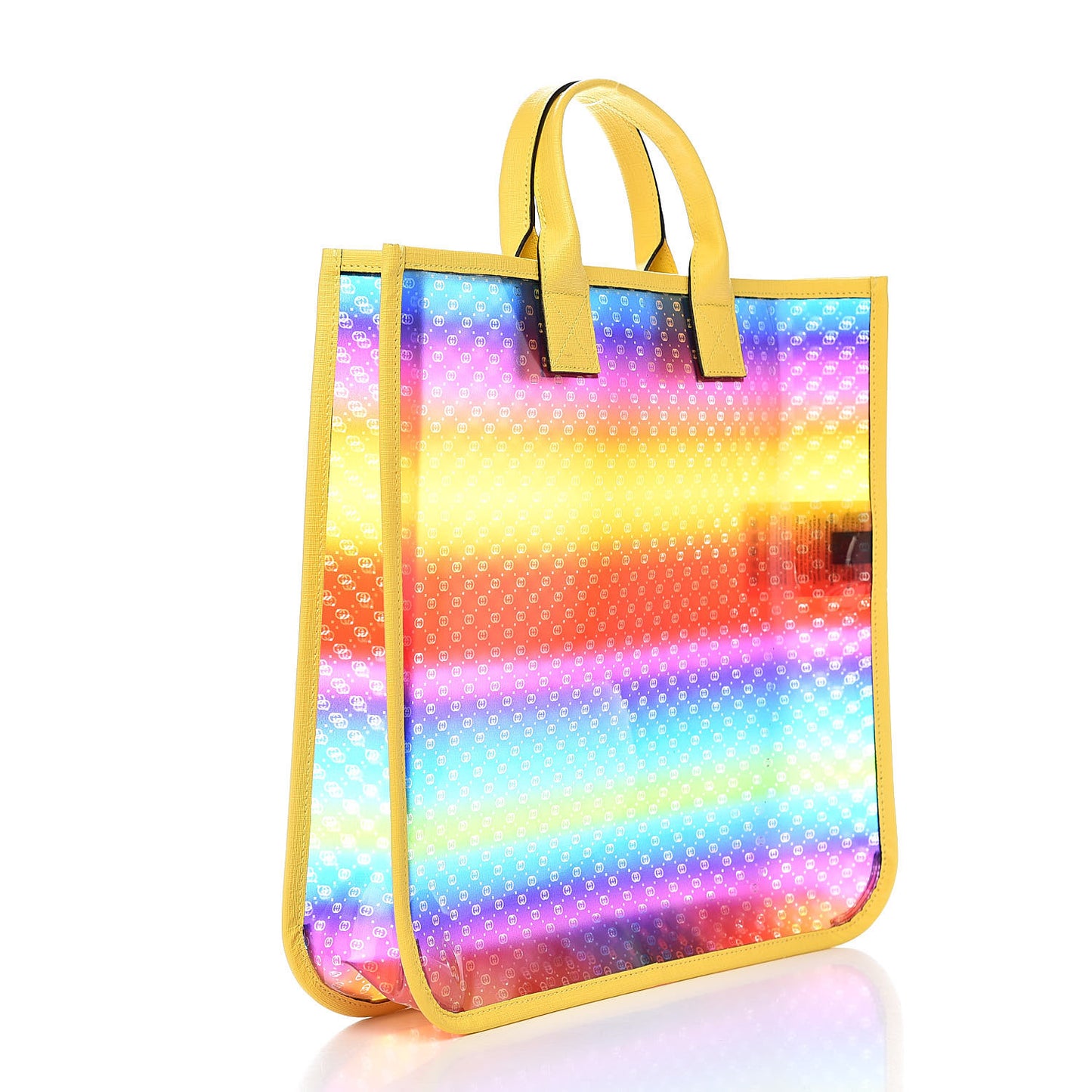 Textured Vinyl Kids GG Tote Multicolor