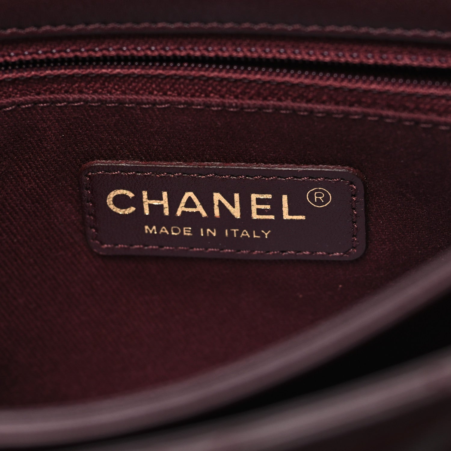 Chanel Calfskin Quilted Medium Soft Elegance Flap Bordeaux 8 of 12