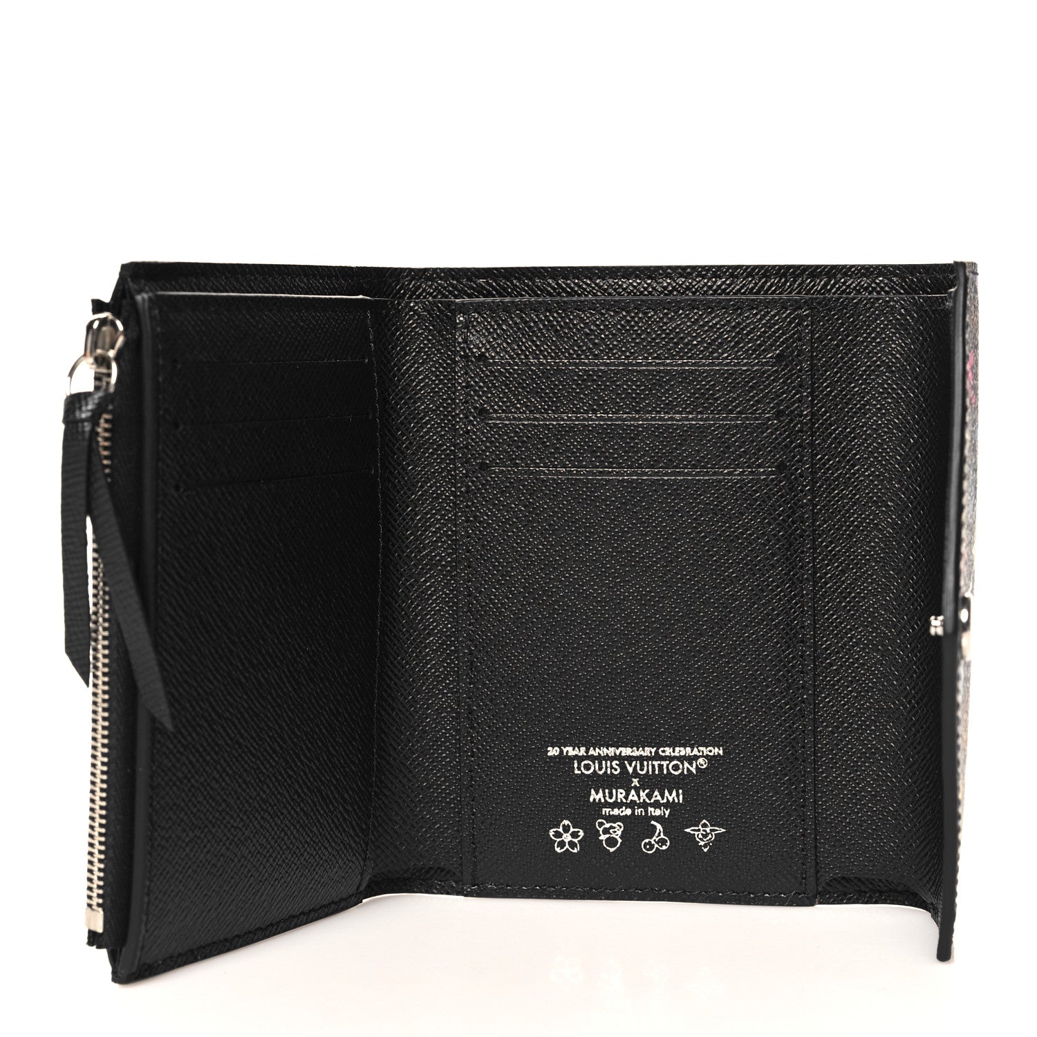 Louis Vuitton LV X TM Monogram Multicolor Victorine Wallet Black 5 of 8