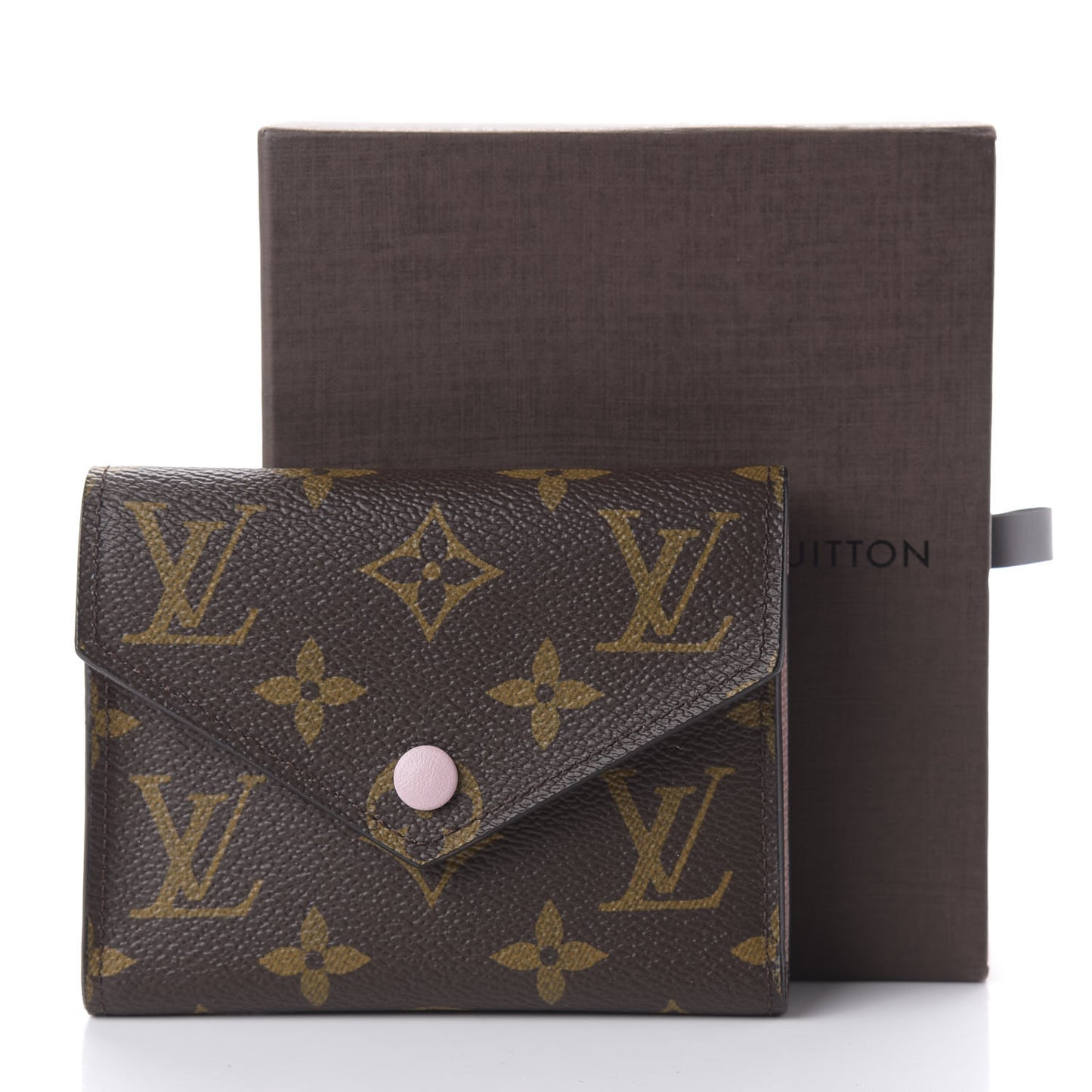 Monogram Victorine Wallet Rose Ballerine
