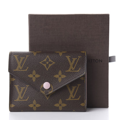 Louis Vuitton Monogram Victorine Wallet Rose Ballerine 10 of 11