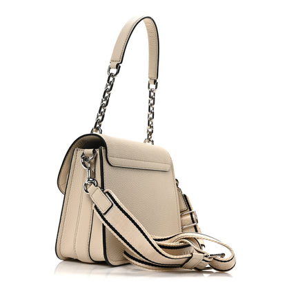 Marc Jacobs Calfskin Small Turn Lock Satchel Marshmallow 3 of 10