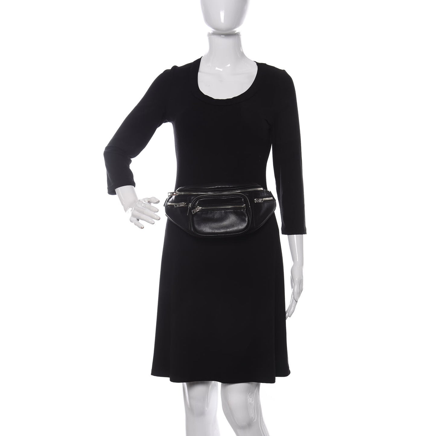 Lambskin Attica Belt Bag Black