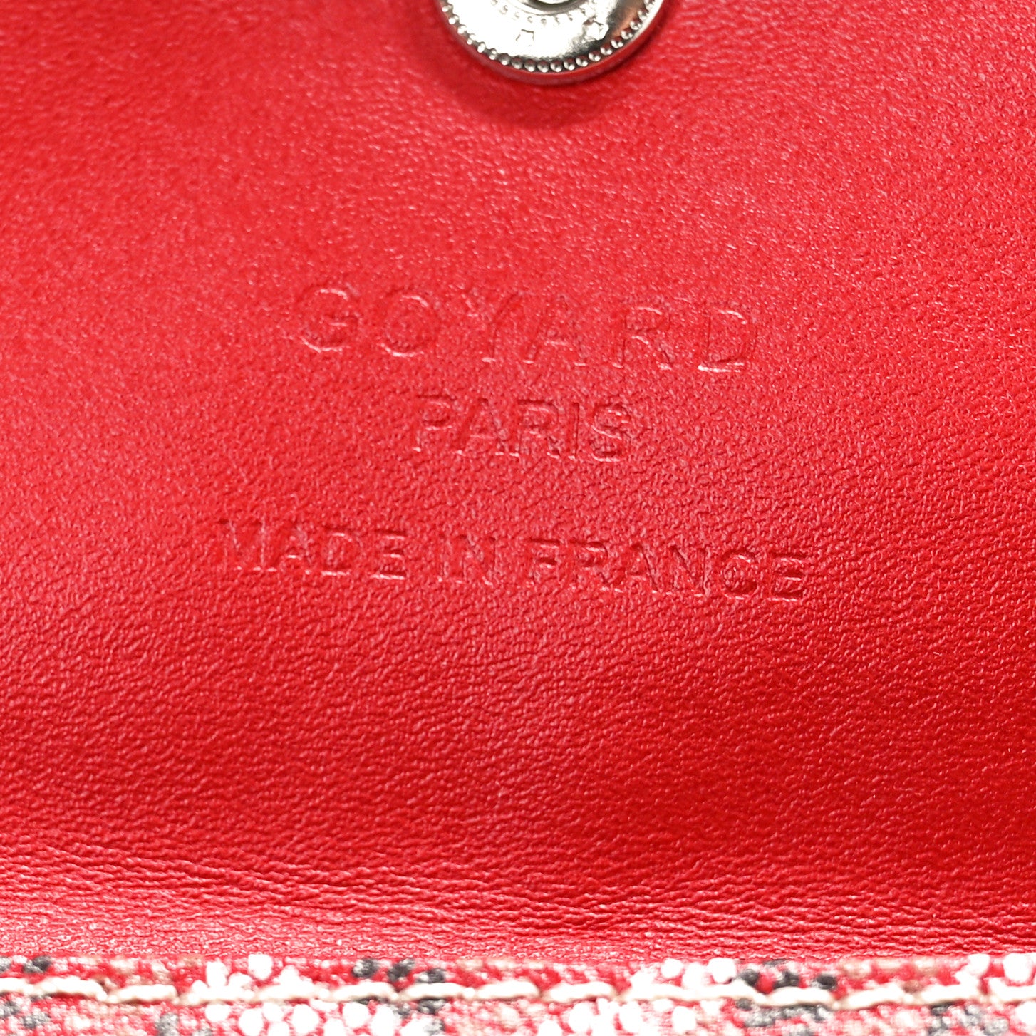 Goyard Goyardine Saint Louis PM Red 7 of 13