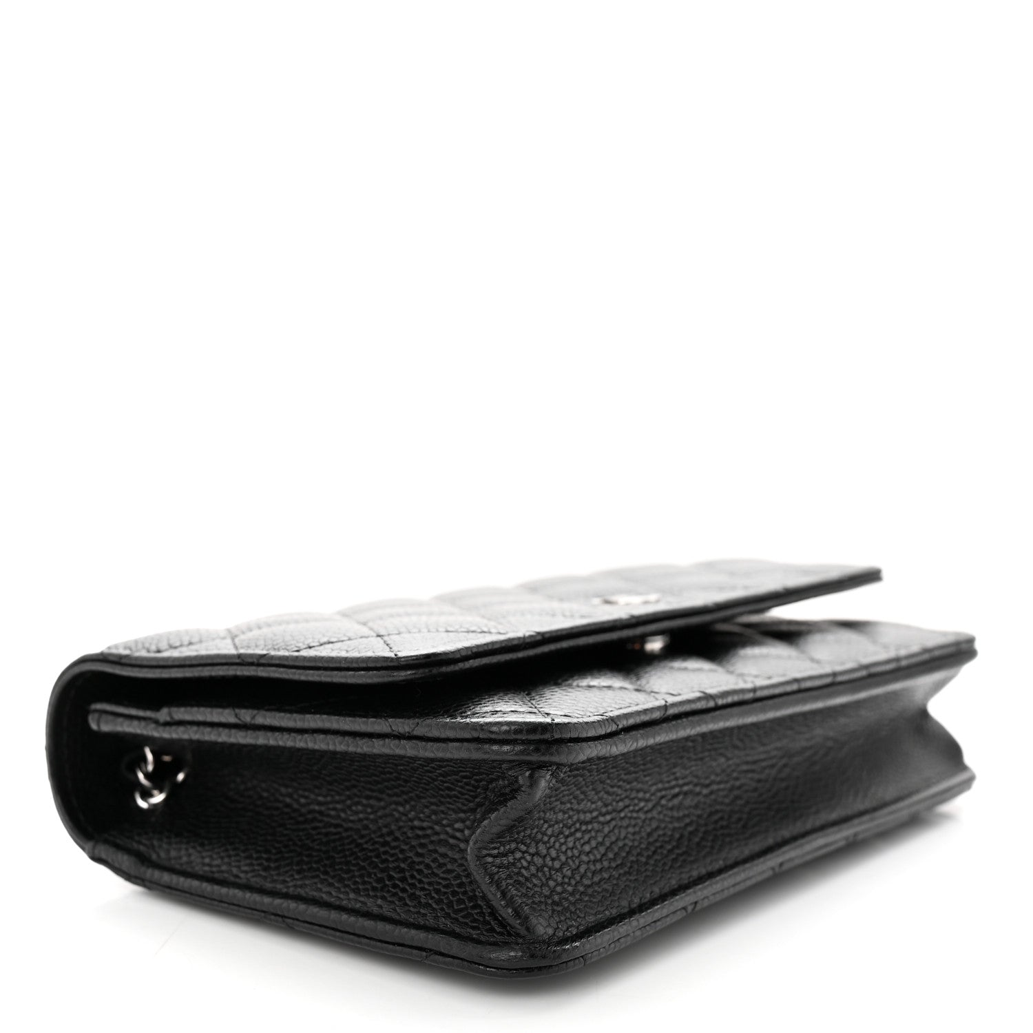 Chanel Caviar Quilted Wallet on Chain WOC Black 4 of 13