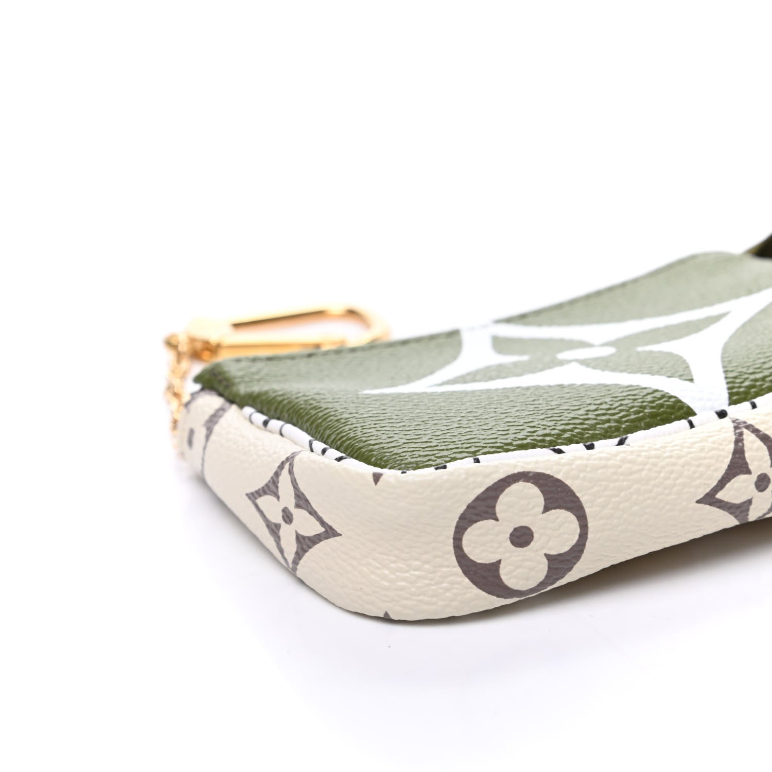 Louis Vuitton Monogram Giant Micro Pochette Accessories Kaki White 8 of 10