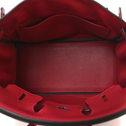 Hermes Togo Birkin 25 Rouge Grenat 5 of 13