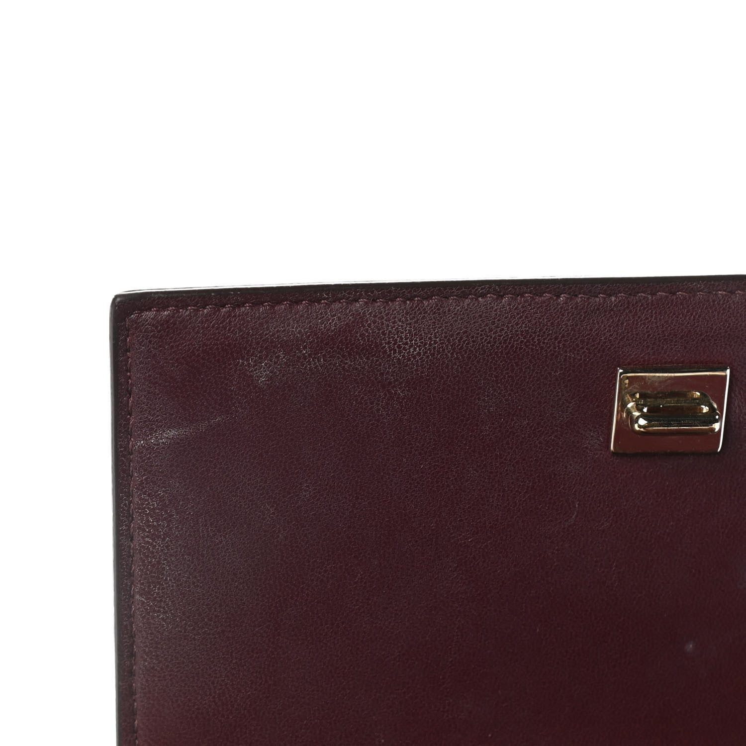 Givenchy Textured Calfskin Mini Pandora Box Chain Crossbody Bag Oxblood 11 of 12