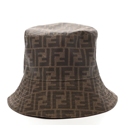 Fendi Technical Fabric FF Reversible Bucket Hat L Tobacco Red 4 of 17