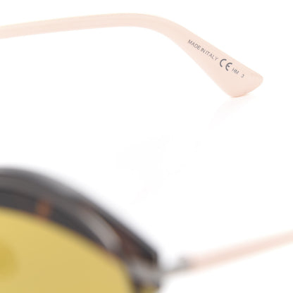 Christian Dior Offset 1 Sunglasses Havana Yellow 8 of 9