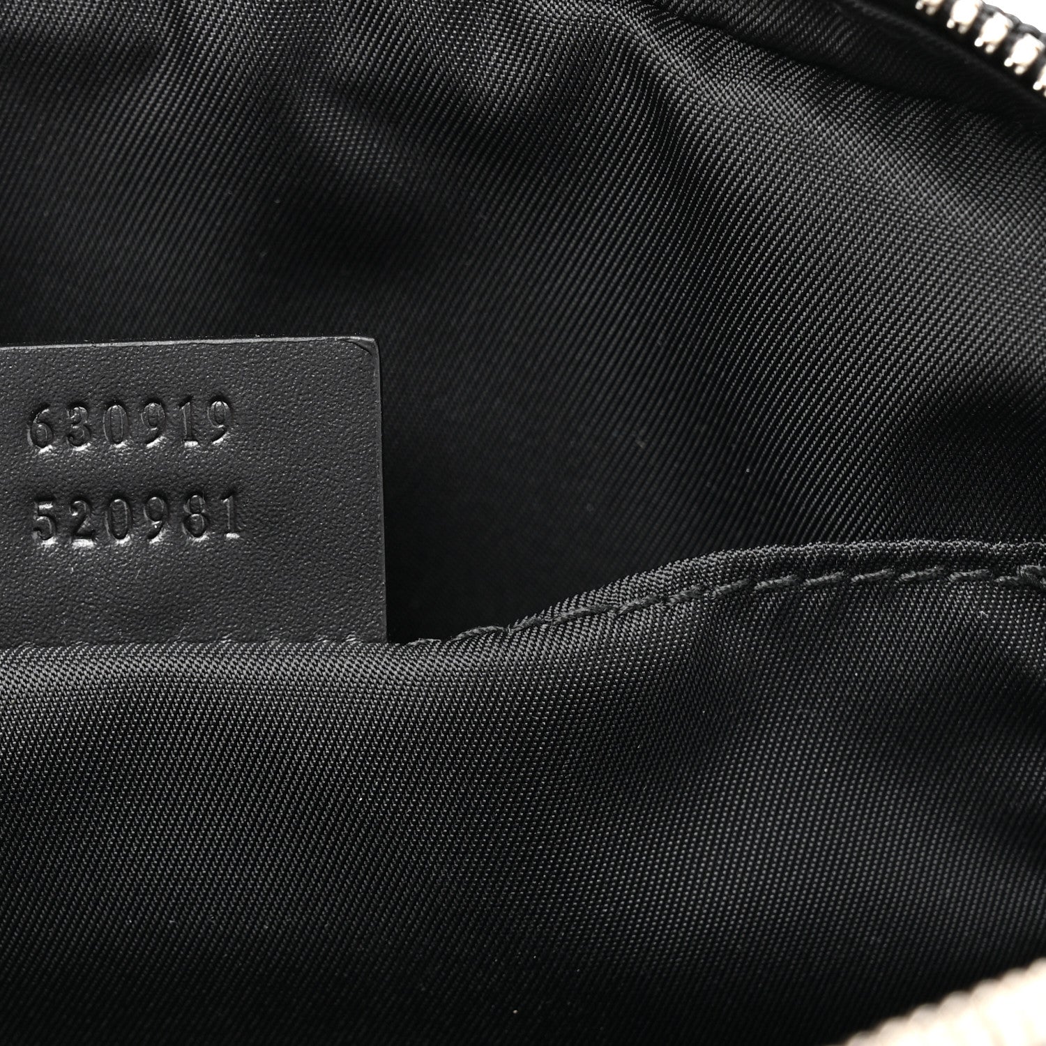 Gucci Canvas Web Slim Belt Bag Black 7 of 10