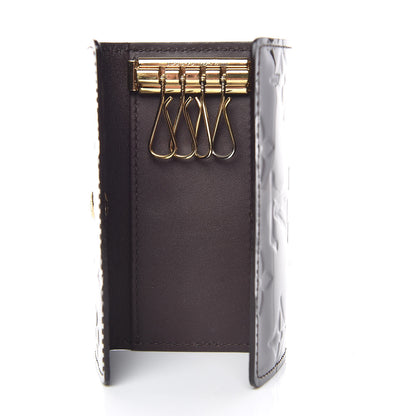 Louis Vuitton Vernis Multicles 4 Key Holder Amarante 5 of 7