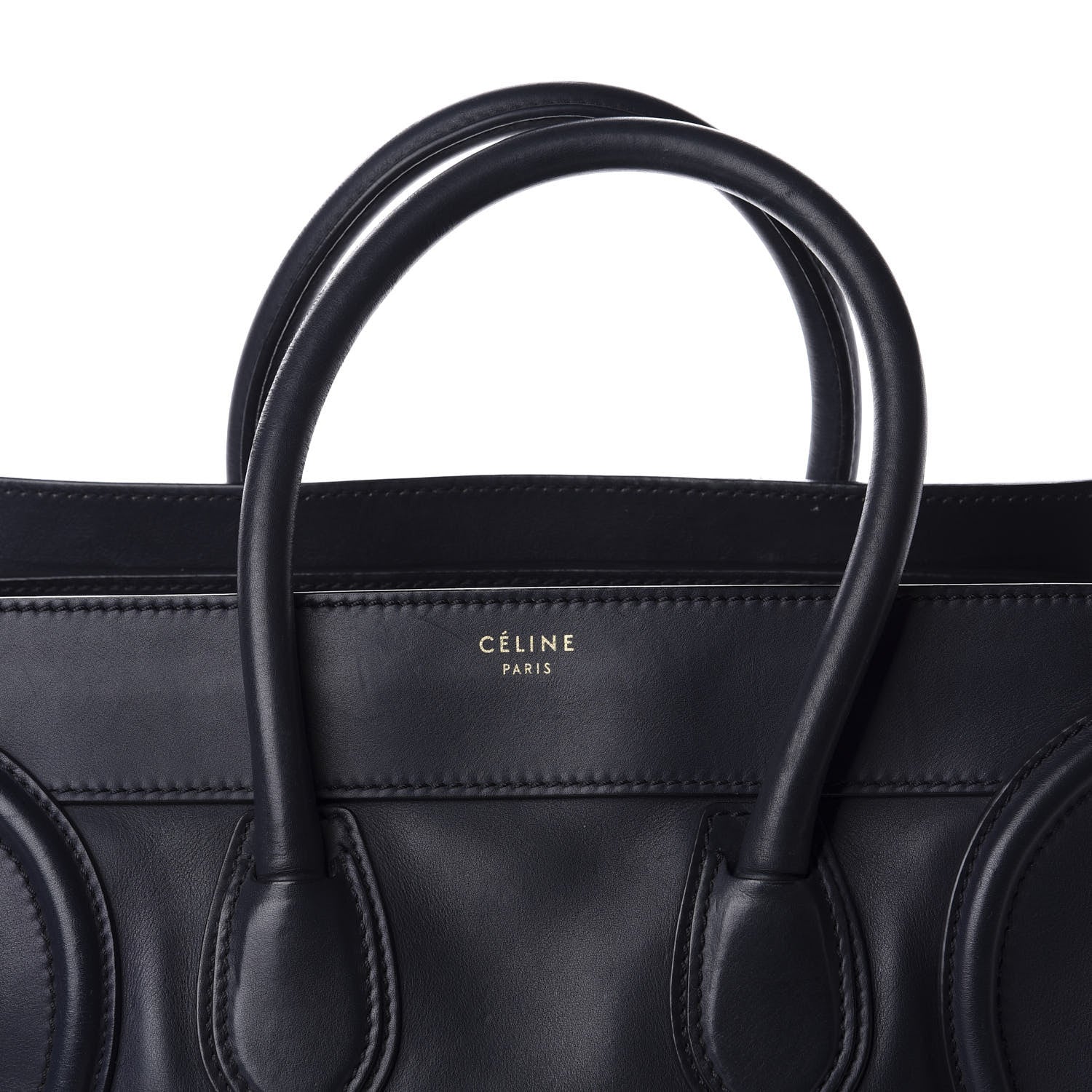 Celine Smooth Calfskin Micro Luggage Black 13 of 13