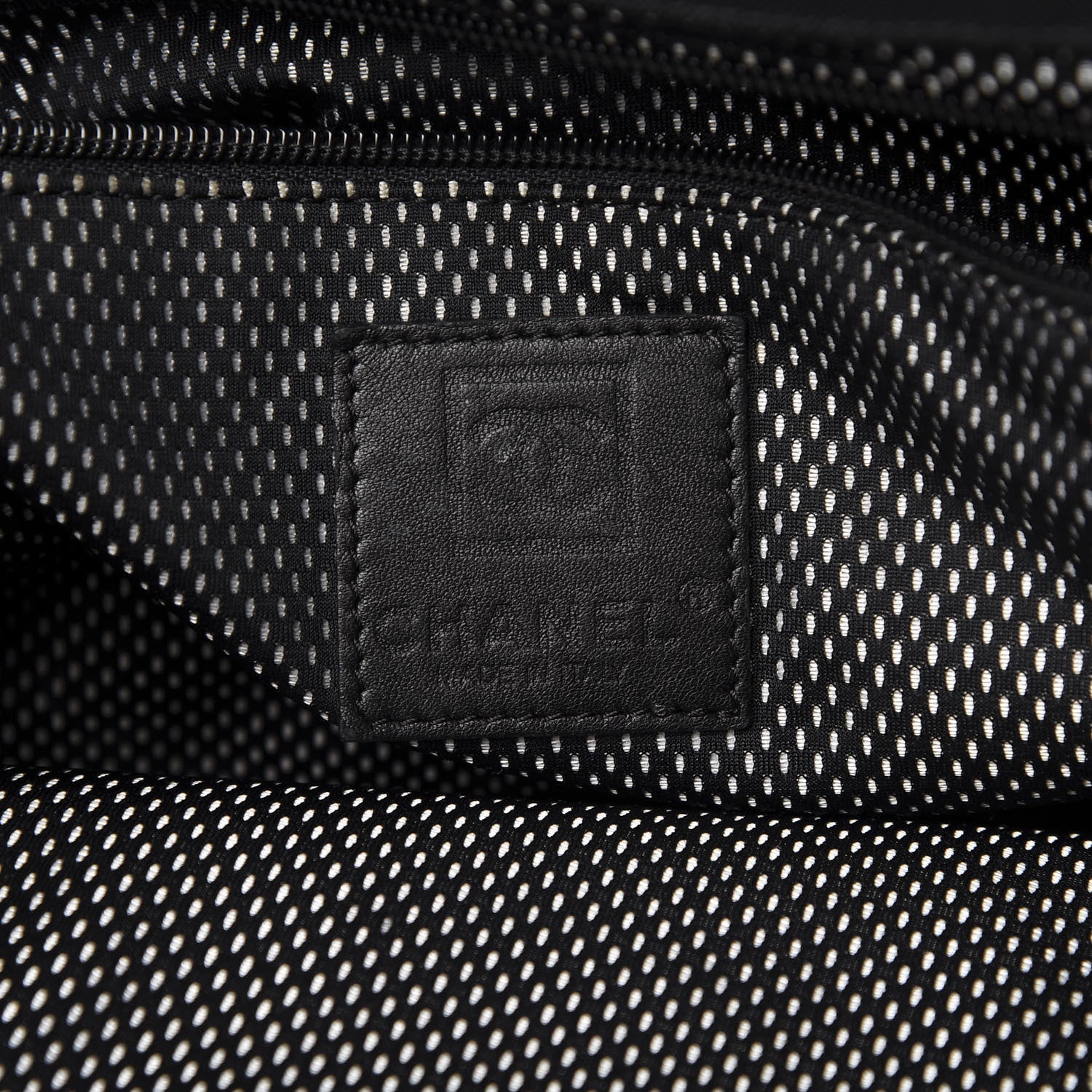 Chanel Coated Canvas Sport Messenger Black 6 of 11