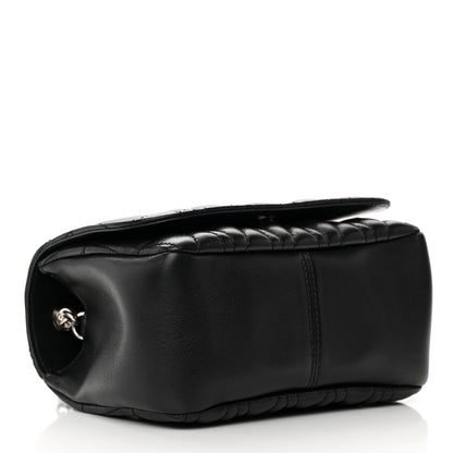 Versace Nappa Quilted Virtus Bag Black 4 of 17