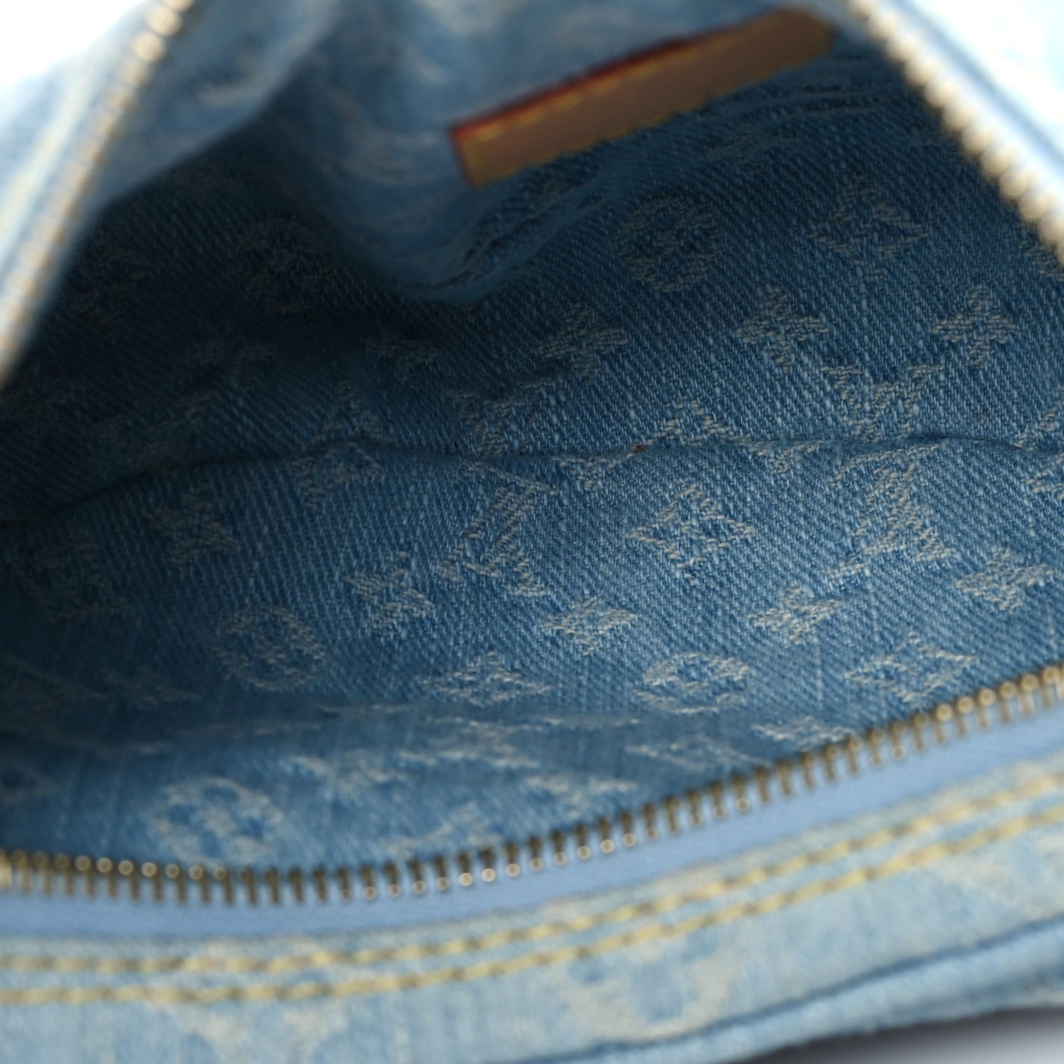 Louis Vuitton Monogram Denim Loop Sky Denim 5 of 11