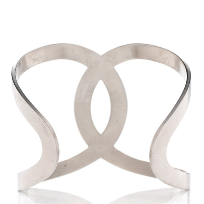 Chanel Metal CC Cuff Silver 3 of 5