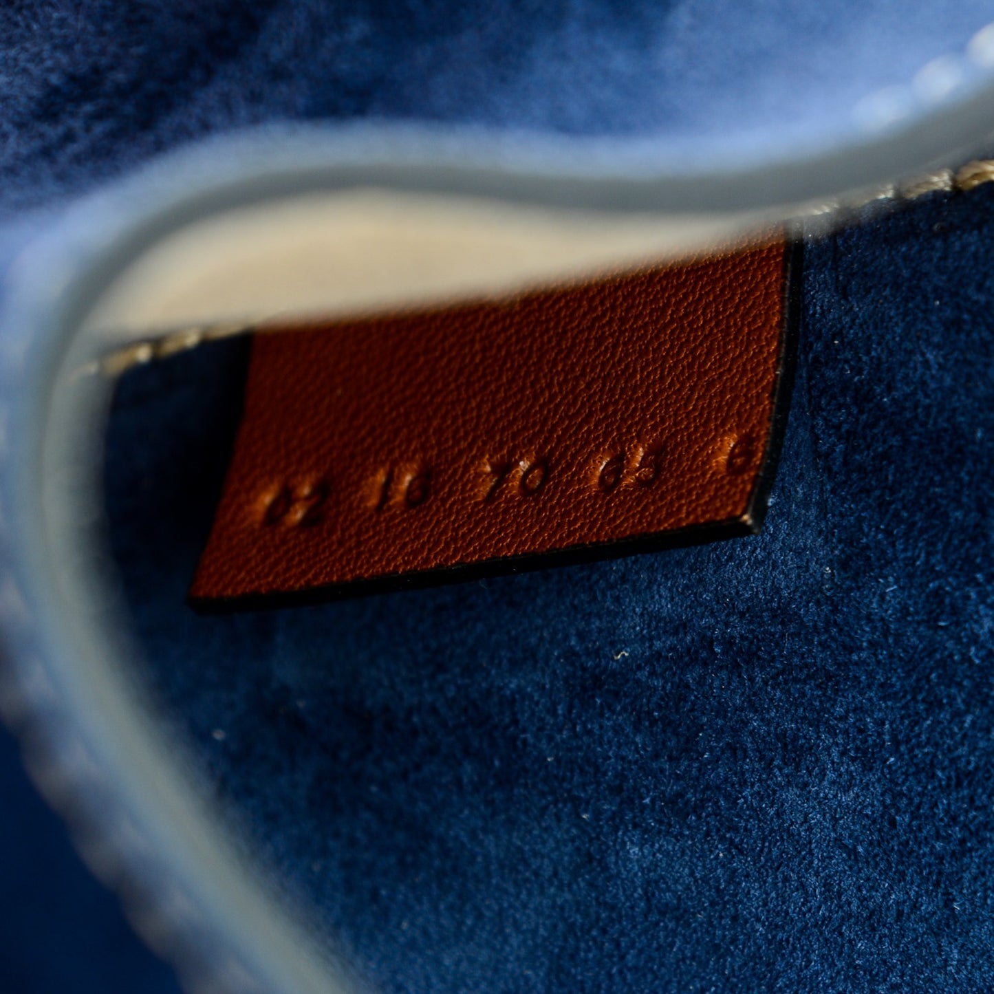 Suede Small Jodie Camera Bag Navy