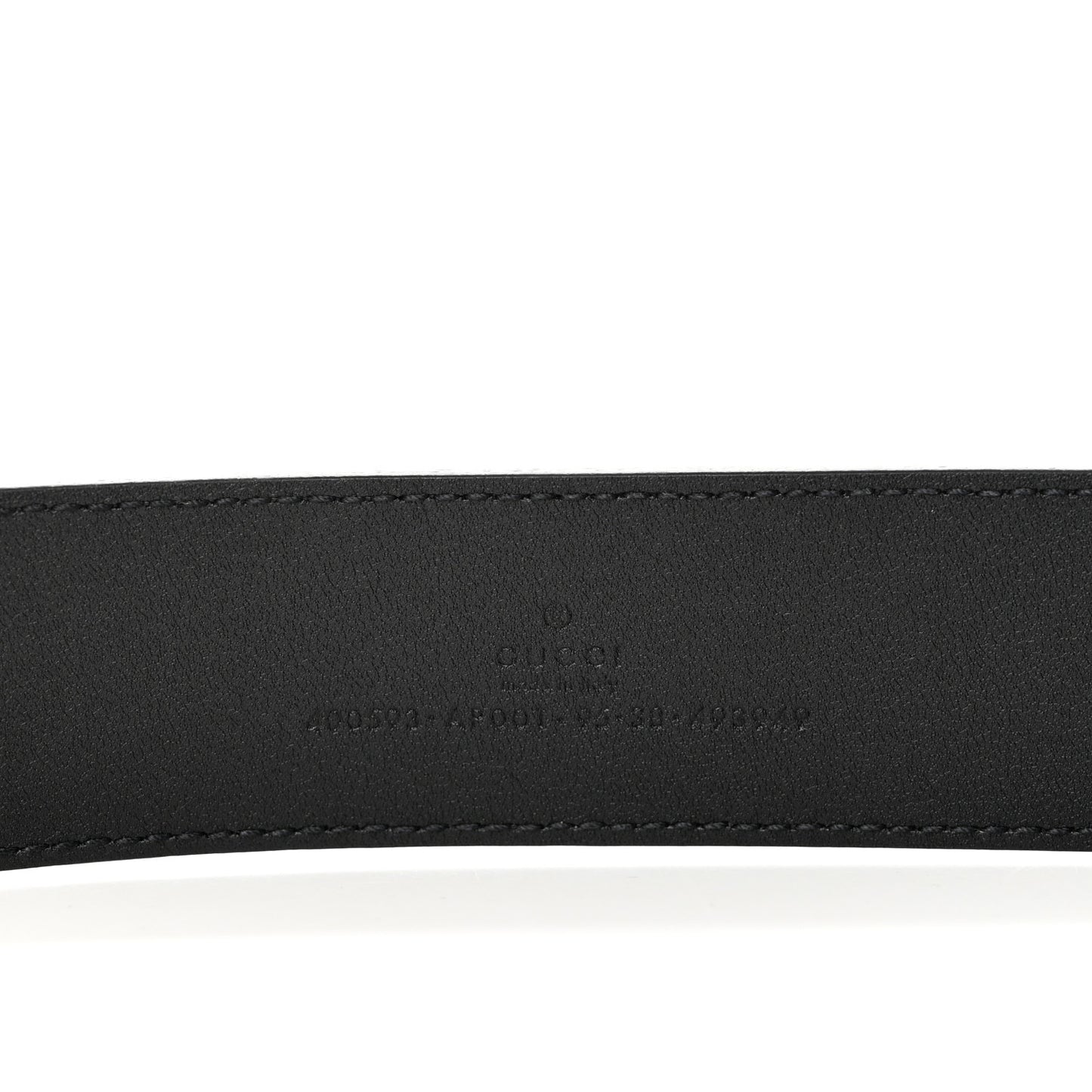 Calfskin Double G 40mm Belt 95 38 Black