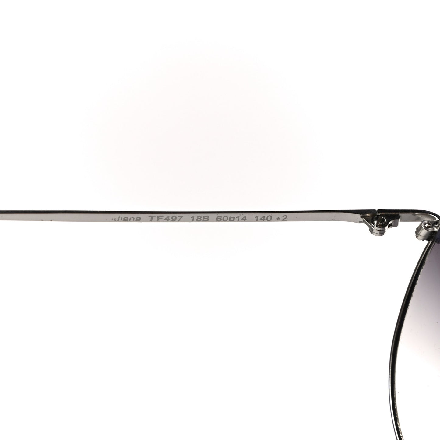 Indiana Aviator Sunglasses TF497 Silver