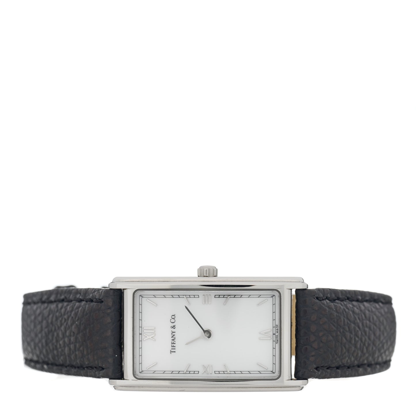 Stainless Steel Calfskin 19mm Quartz Watch