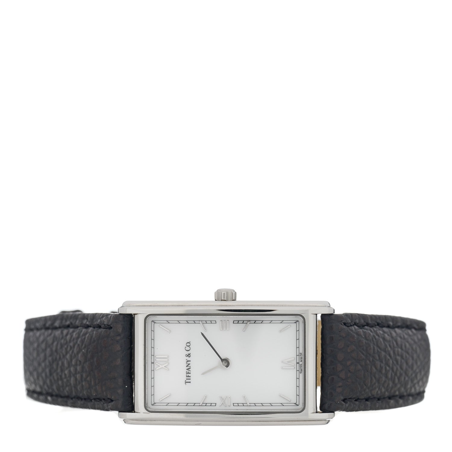 Tiffany Stainless Steel Calfskin 19mm Quartz Watch 2 of 5