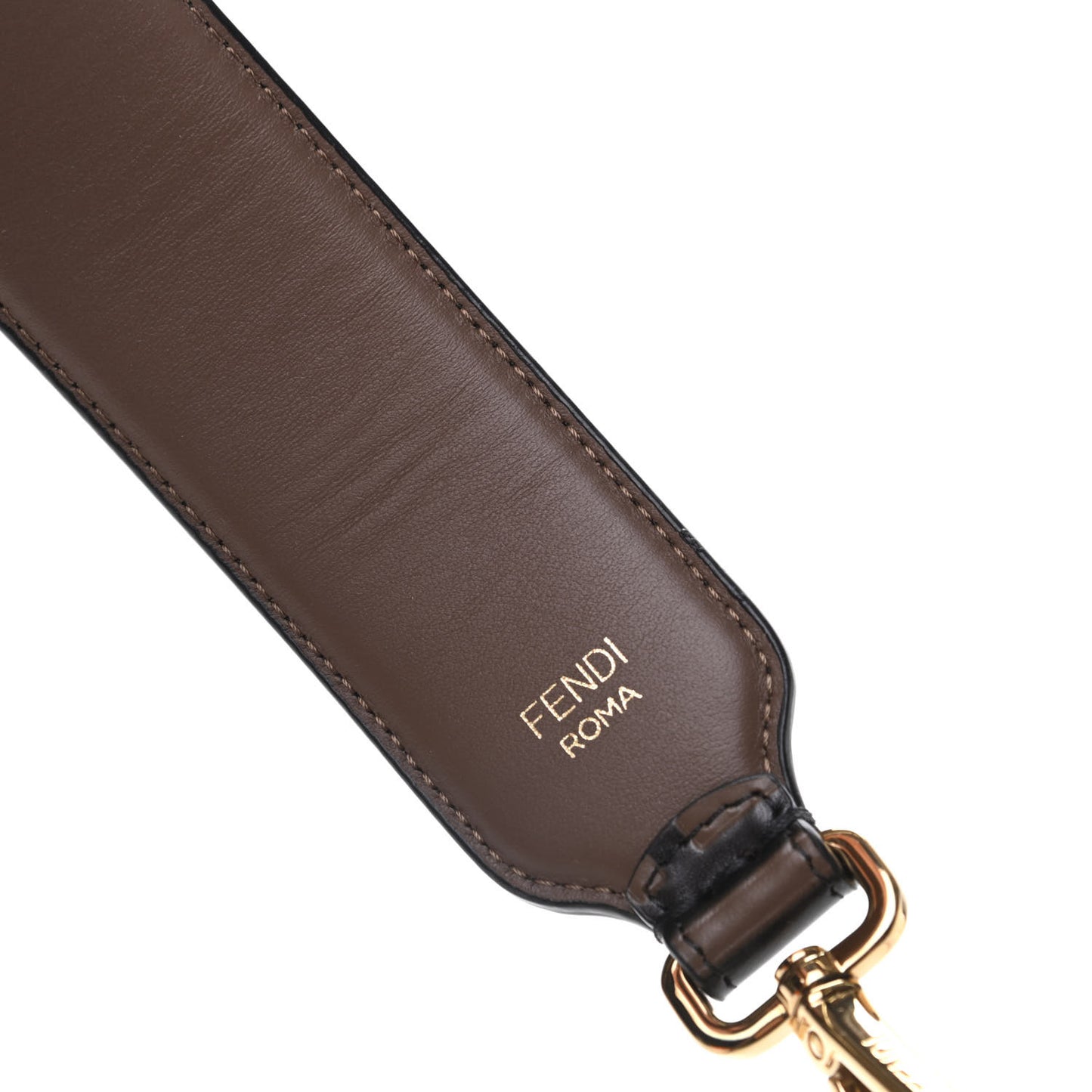 Vitello Century Bi-Color FF 1974 Embossed Strap You Maya Black
