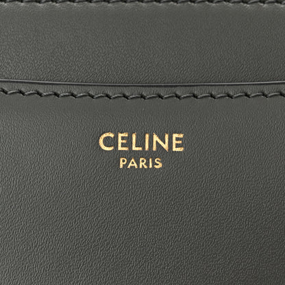 Celine Satinated Calfskin Mini 16 Top Handle Bag Grey 6 of 9