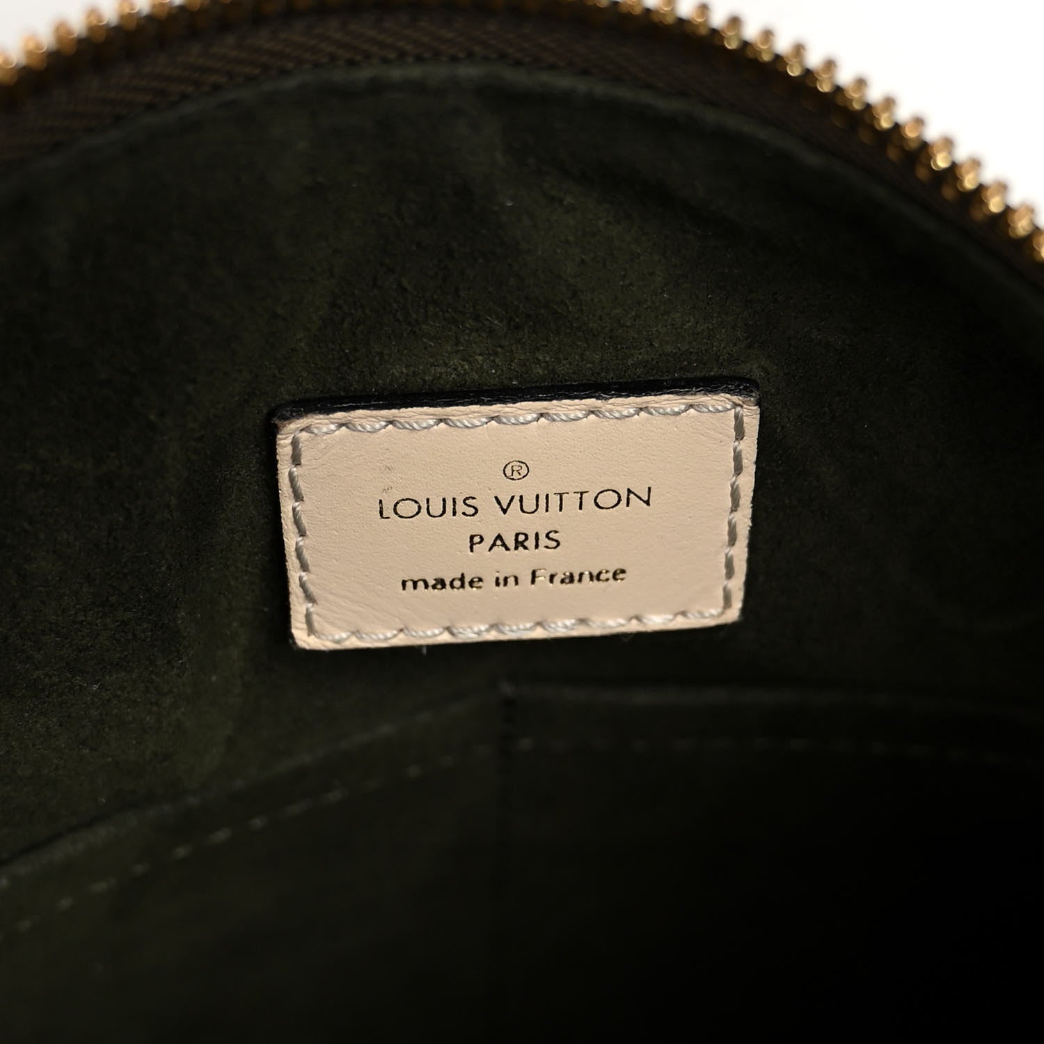 Louis Vuitton Damier Ebene Calfskin Maida Khaki 6 of 9