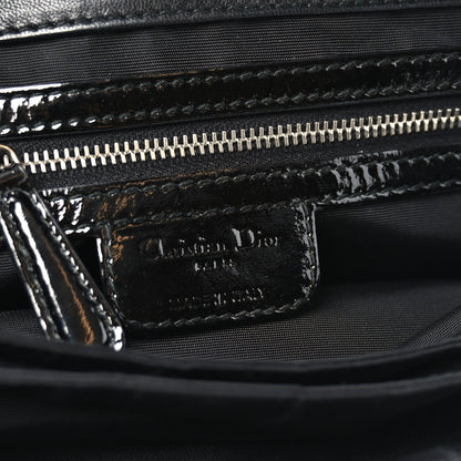 Christian Dior Patent Cannage New Lock Flap Black 6 of 10