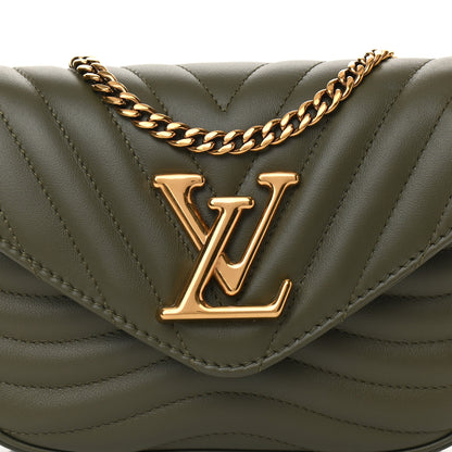 Louis Vuitton Calfskin New Wave Multi Pochette Kaki 7 of 8