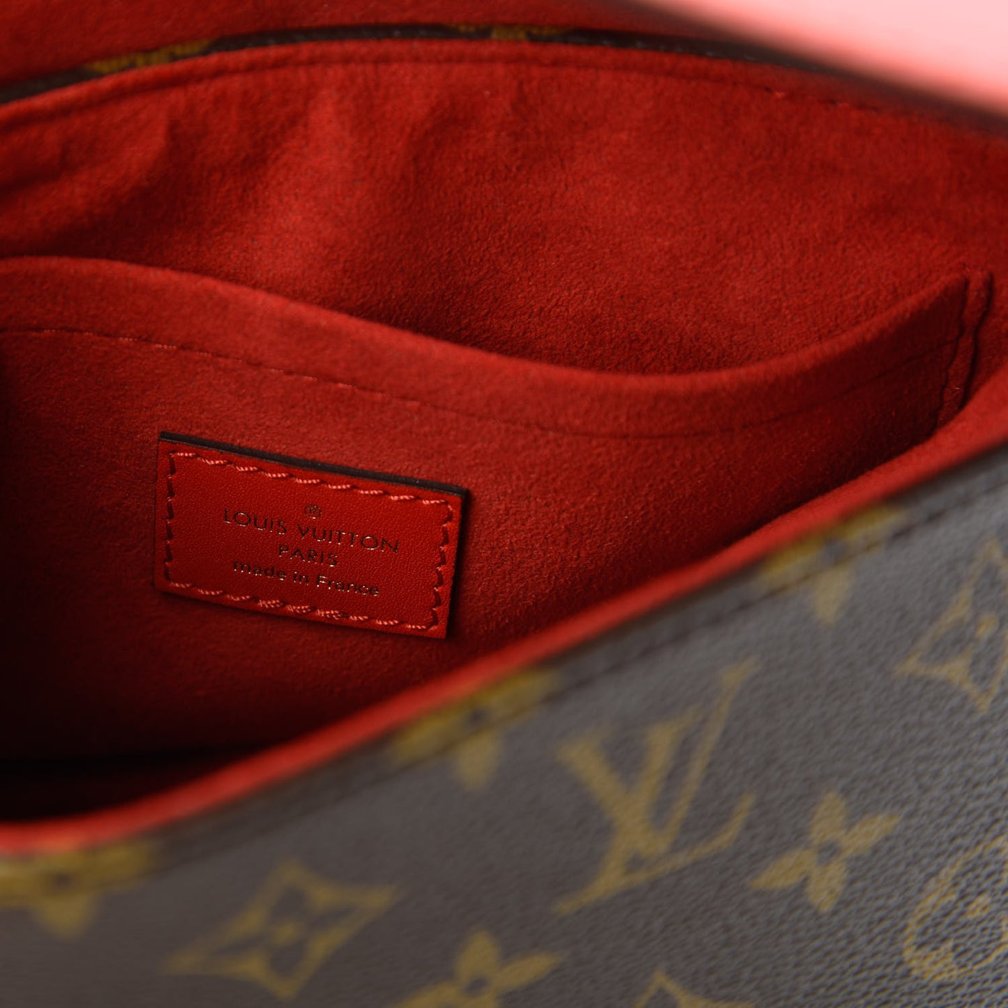 Monogram Locky BB Coquelicot