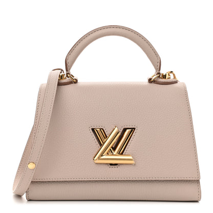 Louis Vuitton Taurillon Twist One Handle PM Greige 3 of 12