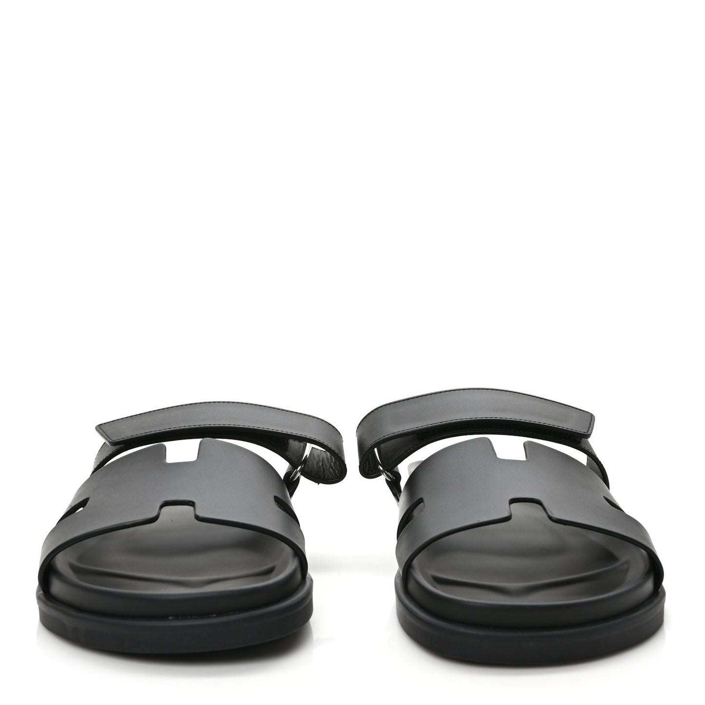 Calfskin Mens Chypre Sandals 42.5 Black