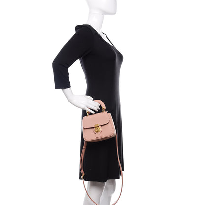 Burberry Trench Calfskin Mini DK88 Top Handle Bag Light Pink 3 of 11