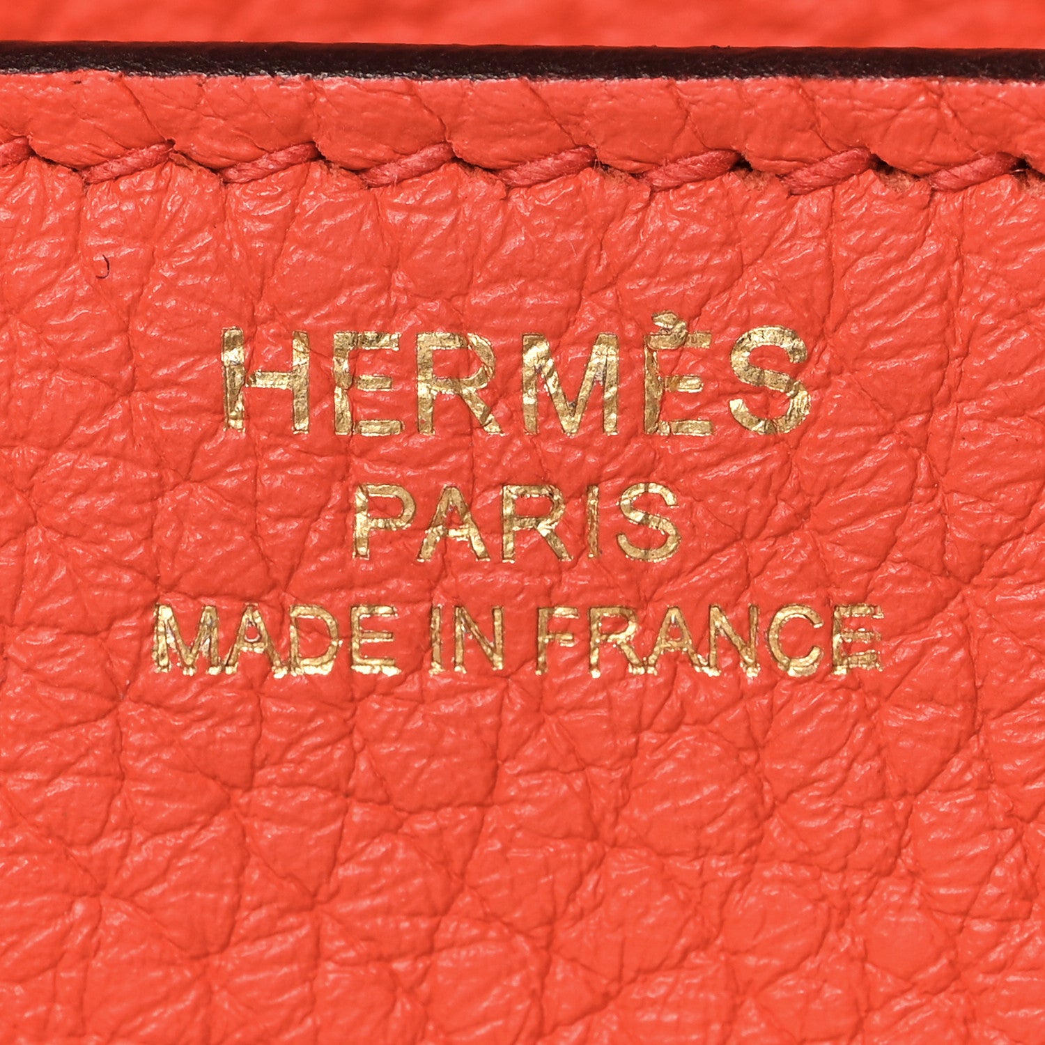 Hermes Taurillon Clemence Birkin 25 Feu 24 of 34