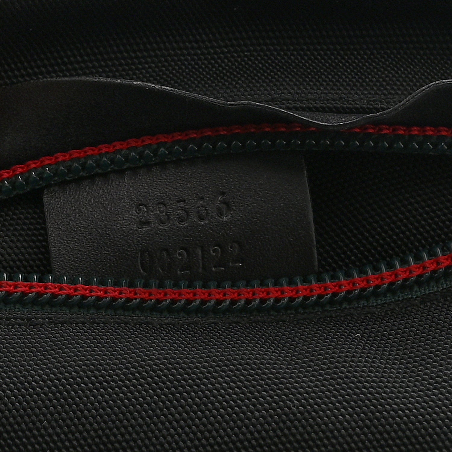 Gucci Canvas Double Pocket Belt Bag Black 7 of 10