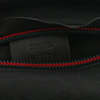 Gucci Canvas Double Pocket Belt Bag Black 7 of 10