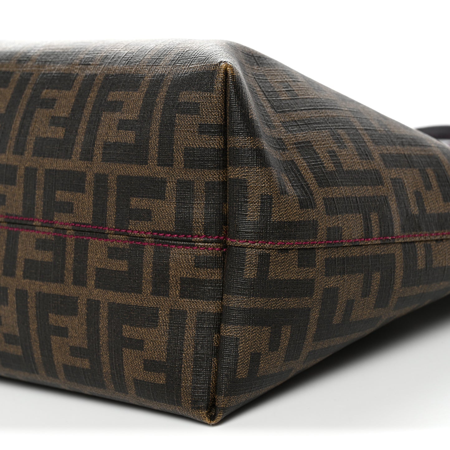 Zucca Spalmati Clover Lady Bug Roll Tote Tobacco