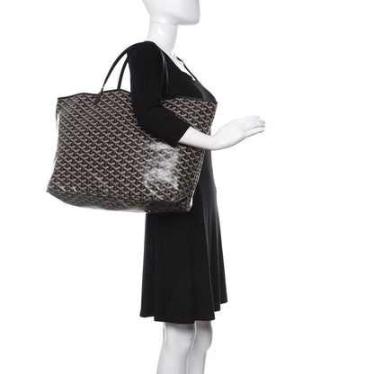 Goyard Goyardine Saint Louis GM Black 2 of 9