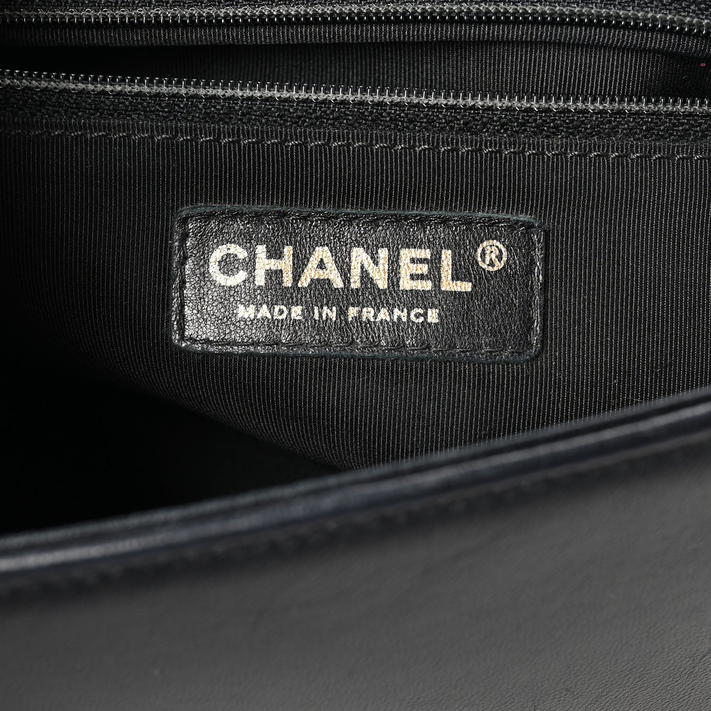 Lambskin Quilted New Medium Boy Flap Black