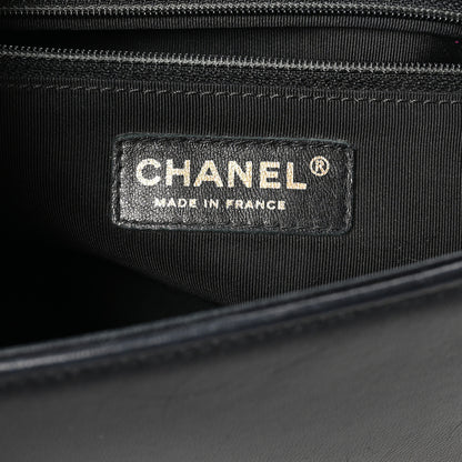 Chanel Lambskin Quilted New Medium Boy Flap Black 6 of 13