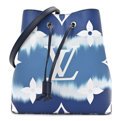 Louis Vuitton Monogram Escale Neonoe MM Blue 1 of 10