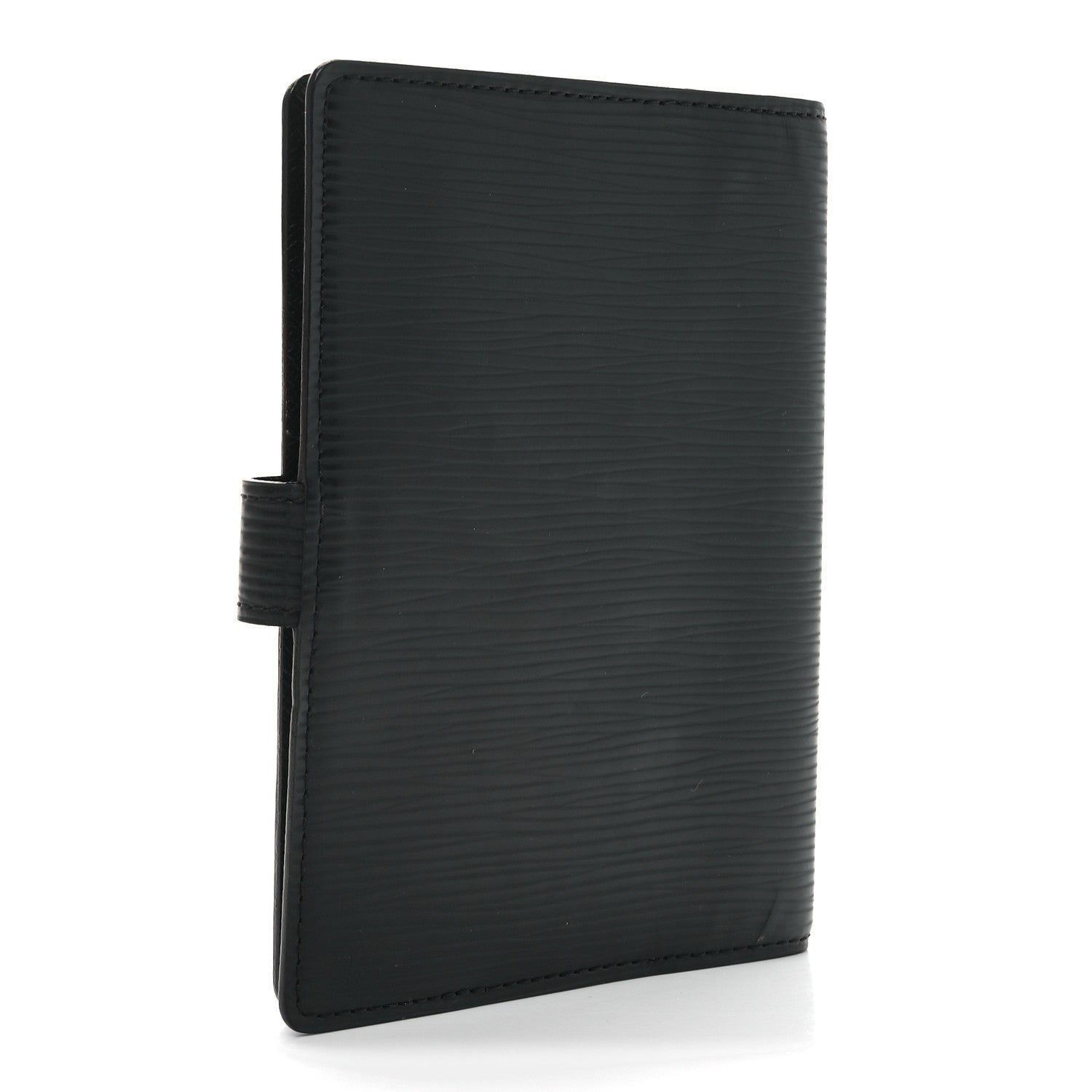 Louis Vuitton Epi Small Ring Agenda Cover Black 3 of 7