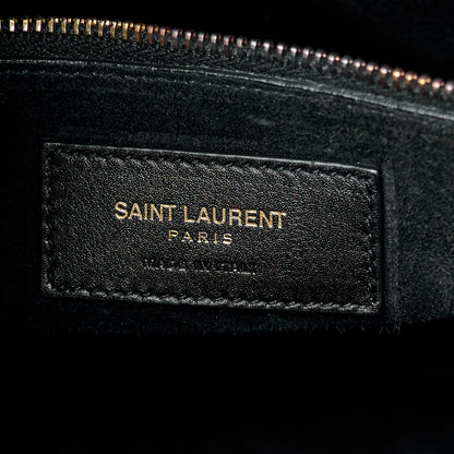 Saint Laurent Grained Calfskin Small Sac De Jour Black 6 of 11