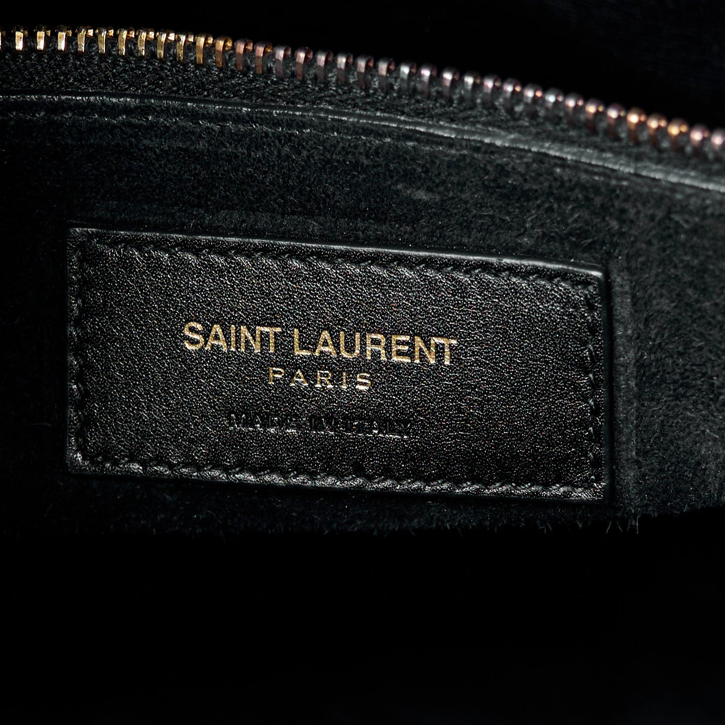 Grained Calfskin Small Sac De Jour Black